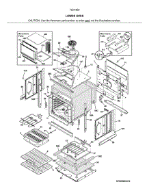 Lower Oven parts for Kenmore Wall Oven/Microwave Combo 790.49609319 (79049609319, 790 49609319) from AppliancePartsPros.com