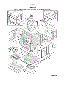 Lower Oven parts for Kenmore Wall Oven 790.49613315 (79049613315, 790 49613315) from AppliancePartsPros.com