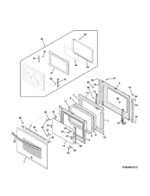 Doors parts for Kenmore Wall Oven 790.49619314 (79049619314, 790 49619314) from AppliancePartsPros.com
