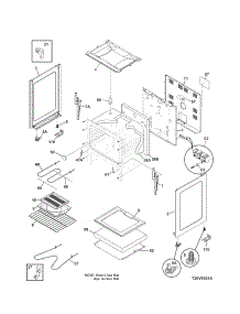 Body parts for Kenmore Range 790.60042403 (79060042403, 790 60042403) from AppliancePartsPros.com