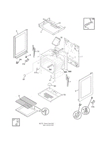 Body parts for Kenmore Range 790.60712901 (79060712901, 790 60712901) from AppliancePartsPros.com