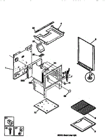 Body parts for Kenmore Range 790.61071790 (79061071790, 790 61071790) from AppliancePartsPros.com