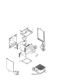Body parts for Kenmore Range 790.61081892 (79061081892, 790 61081892) from AppliancePartsPros.com