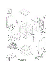Body parts for Kenmore Range 790.6409030B (7906409030B, 790 6409030B) from AppliancePartsPros.com