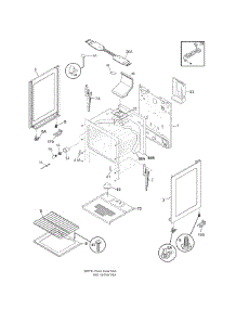Body parts for Kenmore Range 790.70113701 (79070113701, 790 70113701) from AppliancePartsPros.com