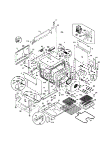 Body parts for Kenmore Range 790.46803993 (79046803993, 790 46803993) from AppliancePartsPros.com