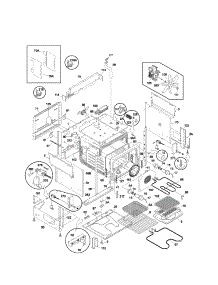 Body parts for Kenmore Range 790.46823101 (79046823101, 790 46823101) from AppliancePartsPros.com
