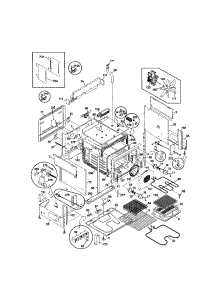 Body parts for Kenmore Range 790.46829101 (79046829101, 790 46829101) from AppliancePartsPros.com
