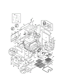 Body parts for Kenmore Range 790.46833101 (79046833101, 790 46833101) from AppliancePartsPros.com