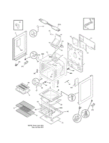 Body parts for Kenmore Range 790.78530605 (79078530605, 790 78530605) from AppliancePartsPros.com
