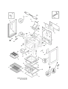 Body parts for Kenmore Range 790.78531603 (79078531603, 790 78531603) from AppliancePartsPros.com
