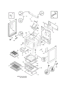 Body parts for Kenmore Range 790.78532700 (79078532700, 790 78532700) from AppliancePartsPros.com