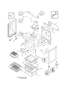 Body parts for Kenmore Range 790.78542700 (79078542700, 790 78542700) from AppliancePartsPros.com