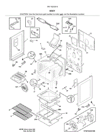 Body parts for Kenmore Range 790.74232316 (79074232316, 790 74232316) from AppliancePartsPros.com