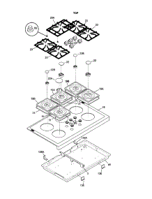 Top parts for Kenmore Range 790.74403993 (79074403993, 790 74403993) from AppliancePartsPros.com