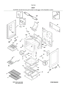 Body parts for Kenmore Range 790.74529910 (79074529910, 790 74529910) from AppliancePartsPros.com