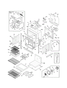 Lower Oven parts for Kenmore Wall Oven 790.48809100 (79048809100, 790 48809100) from AppliancePartsPros.com