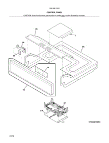 Control Panel parts for Kenmore Elite Electric Wall Oven 79048813810 from AppliancePartsPros.com