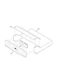Control Panel parts for Kenmore Wall Oven 790.48833900 (79048833900, 790 48833900) from AppliancePartsPros.com