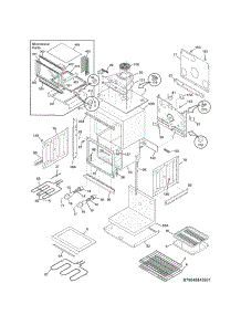 Lower Oven parts for Kenmore Wall Oven 790.48849901 (79048849901, 790 48849901) from AppliancePartsPros.com