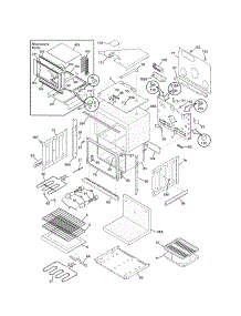 Lower Oven parts for Kenmore Wall Oven 790.48852900 (79048852900, 790 48852900) from AppliancePartsPros.com