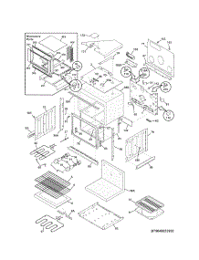 Lower Oven parts for Kenmore Wall Oven 790.48853900 (79048853900, 790 48853900) from AppliancePartsPros.com