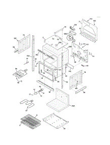 Lower Oven parts for Kenmore Wall Oven 790.48873900 (79048873900, 790 48873900) from AppliancePartsPros.com