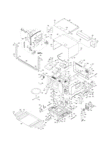 Oven / Cabinet parts for Kenmore Microwave 790.48893110 (79048893110, 790 48893110) from AppliancePartsPros.com