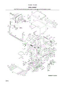Oven,Cabinet parts for Kenmore Microwave 790.48893111 (79048893111, 790 48893111) from AppliancePartsPros.com