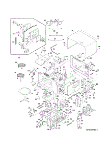 Microwave parts for Kenmore Wall Oven 790.48913410 (79048913410, 790 48913410) from AppliancePartsPros.com