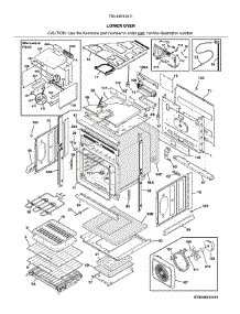 Lower Oven parts for Kenmore Elite Wall Oven/Microwave Combo 79048913411 from AppliancePartsPros.com