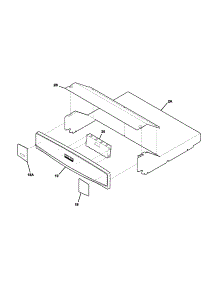Control Panel parts for Kenmore Wall Oven 790.49073400 (79049073400, 790 49073400) from AppliancePartsPros.com