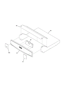 Control Panel parts for Kenmore Wall Oven 790.49073401 (79049073401, 790 49073401) from AppliancePartsPros.com