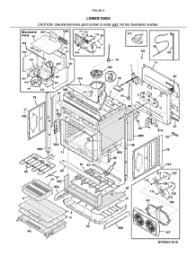 Lower Oven parts for Kenmore Elite Wall Oven/Microwave Combo 79049113411 from AppliancePartsPros.com