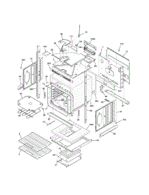 Lower Oven parts for Kenmore Wall Oven 790.49413311 (79049413311, 790 49413311) from AppliancePartsPros.com