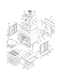 Upper Oven parts for Kenmore Wall Oven 790.49419311 (79049419311, 790 49419311) from AppliancePartsPros.com