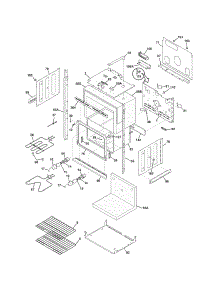 Lower Oven parts for Kenmore Wall Oven 790.47763407 (79047763407, 790 47763407) from AppliancePartsPros.com