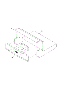 Control Panel parts for Kenmore Wall Oven 790.47784404 (79047784404, 790 47784404) from AppliancePartsPros.com