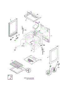 Body parts for Kenmore Range 790.70261402 (79070261402, 790 70261402) from AppliancePartsPros.com