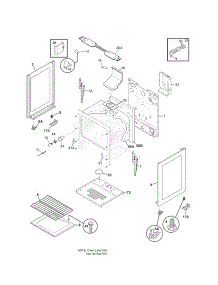 Body parts for Kenmore Range 790.70603011 (79070603011, 790 70603011) from AppliancePartsPros.com