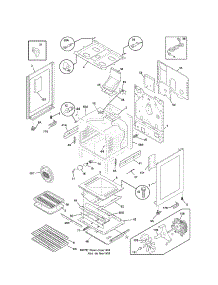 Body parts for Kenmore Range 790.77489800 (79077489800, 790 77489800) from AppliancePartsPros.com