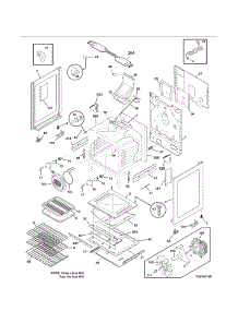 Body parts for Kenmore Range 790.77513806 (79077513806, 790 77513806) from AppliancePartsPros.com