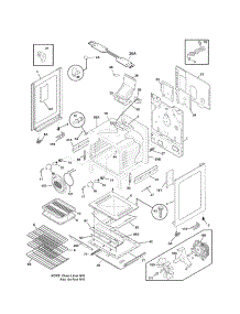 Body parts for Kenmore Range 790.77522801 (79077522801, 790 77522801) from AppliancePartsPros.com
