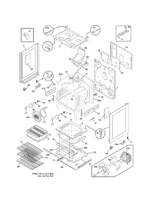 Body parts for Kenmore Range 790.77523800 (79077523800, 790 77523800) from AppliancePartsPros.com