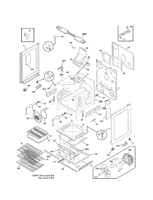 Body parts for Kenmore Range 790.77523803 (79077523803, 790 77523803) from AppliancePartsPros.com