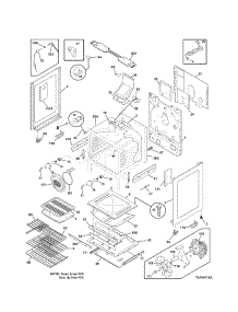 Body parts for Kenmore Range 790.77533800 (79077533800, 790 77533800) from AppliancePartsPros.com