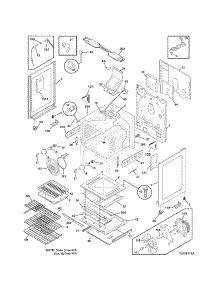 Body parts for Kenmore Range 790.77539806 (79077539806, 790 77539806) from AppliancePartsPros.com