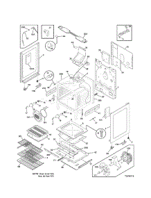 Body parts for Kenmore Range 790.77543800 (79077543800, 790 77543800) from AppliancePartsPros.com