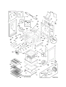 Body parts for Kenmore Range 790.77552804 (79077552804, 790 77552804) from AppliancePartsPros.com