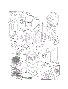 Body parts for Kenmore Range 790.77553800 (79077553800, 790 77553800) from AppliancePartsPros.com